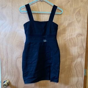 Fashion Nova black bodycon mini dress